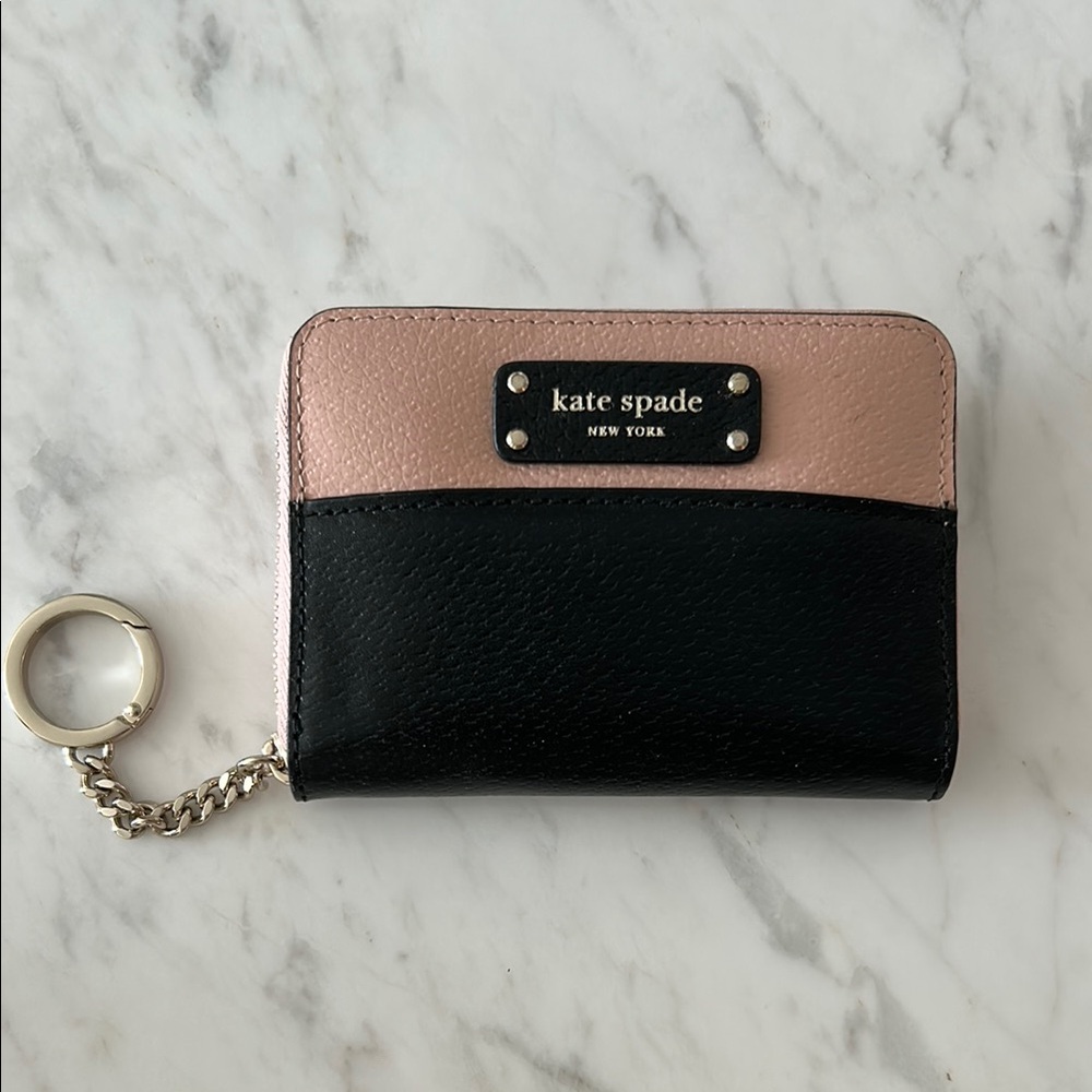 Kate Spade Pink and Black Wallet